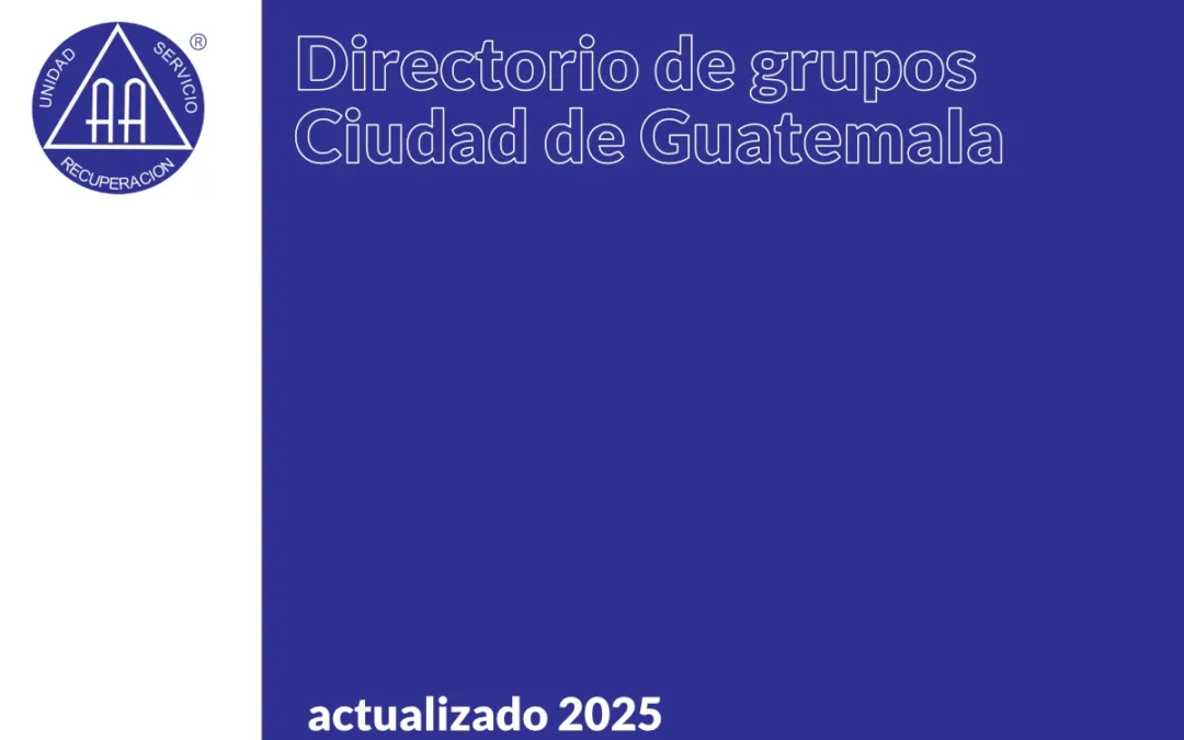 Directorio de Grupos AA en Ciudad de Guatemala